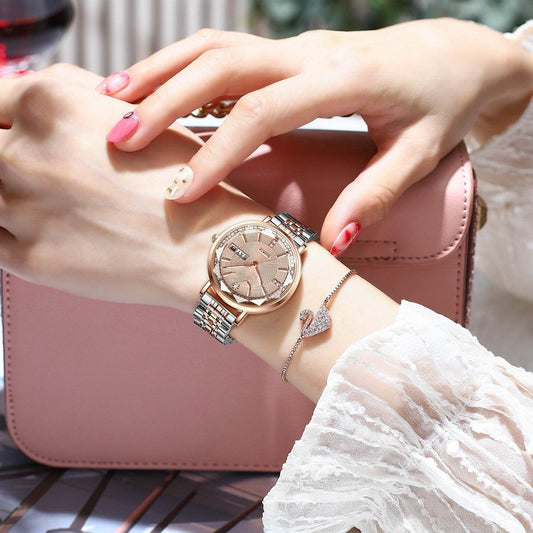 Buy Center Waterproof Luminous Women's Quartz Watch - Casual & Stylish - Buy Center