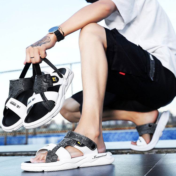 Summer Casual Men's Sandals - Open Toe, Non-Slip Beach Shoes 2025 - Buy Center