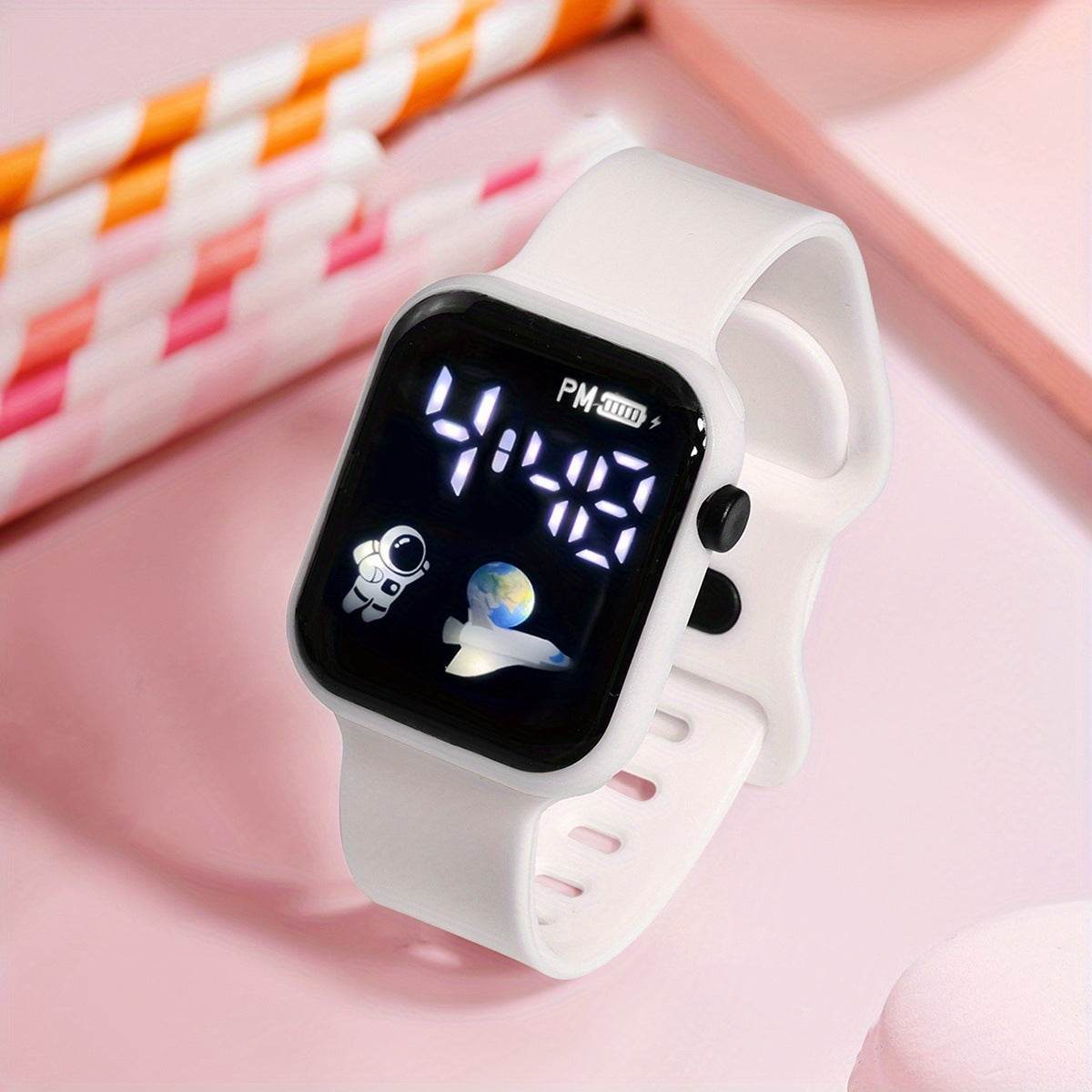 Minimalist Waterproof Spaceman Watch - Stylish Kids' Accessory 2025 - Buy Center