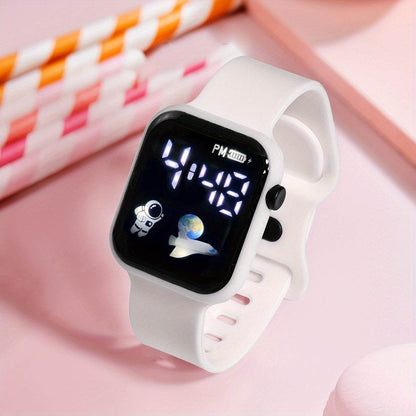 Minimalist Waterproof Spaceman Watch - Stylish Kids' Accessory 2025 - Buy Center