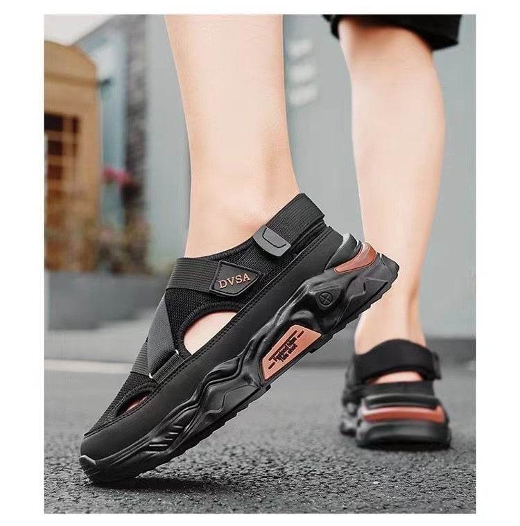 Lightweight Men's Summer Platform Sandals - Non-Slip Breathable Mesh - Buy Center