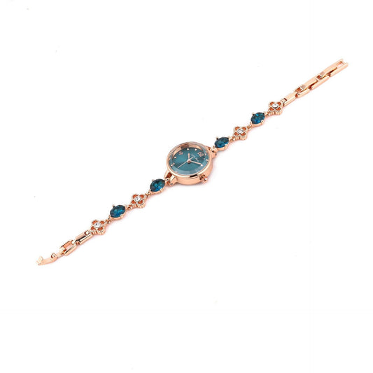 Buy Center Small Green Women's Bracelet Watch - Elegant Casual Design - Buy Center