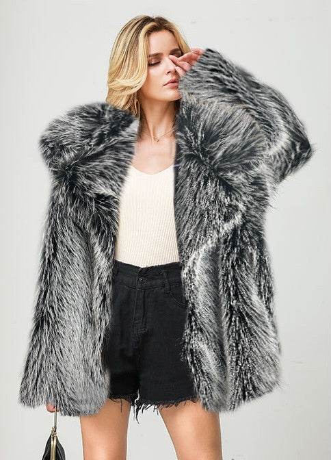 Buycenter Fall Winter Fashion Mid-Length Coat Set - Warm Women's Jacket - Buy Center