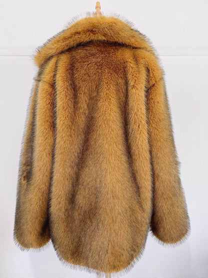 Buycenter Fall Winter Fashion Mid-Length Coat Set - Warm Women's Jacket - Buy Center