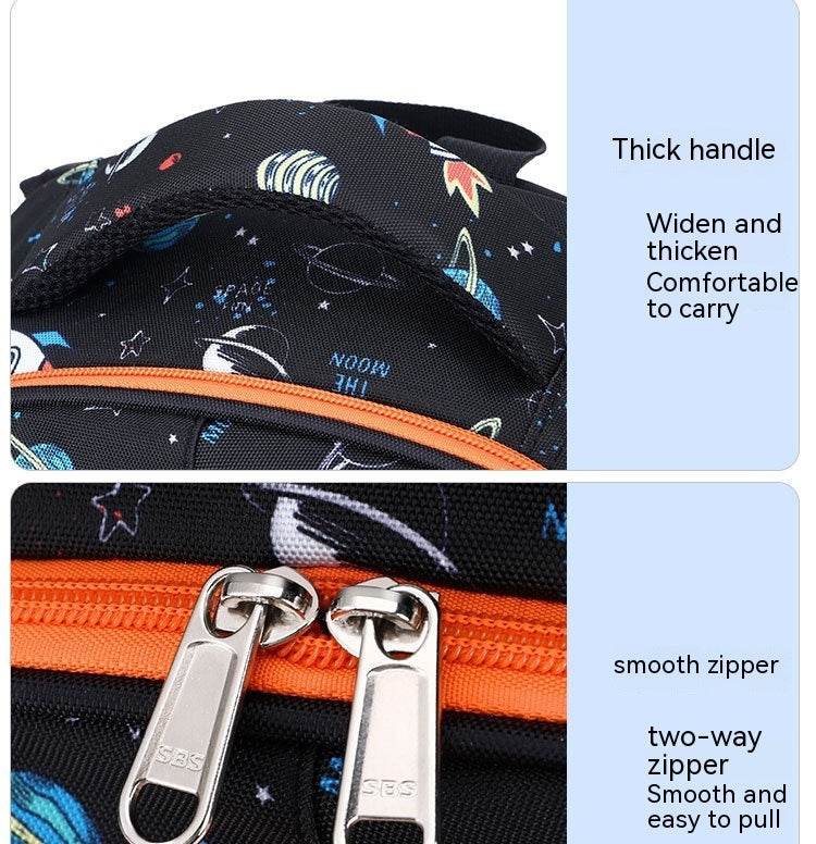 Large Capacity Children's Backpack for Boys - Fun Space Designs 2025 - Buy Center