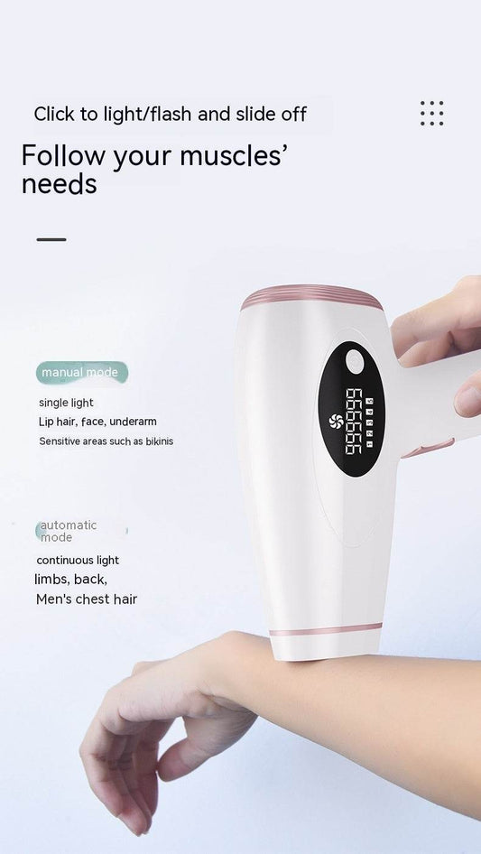 Hand-held Electric Face Cleanser - Stylish Beauty Tool for Home Use - Buy Center