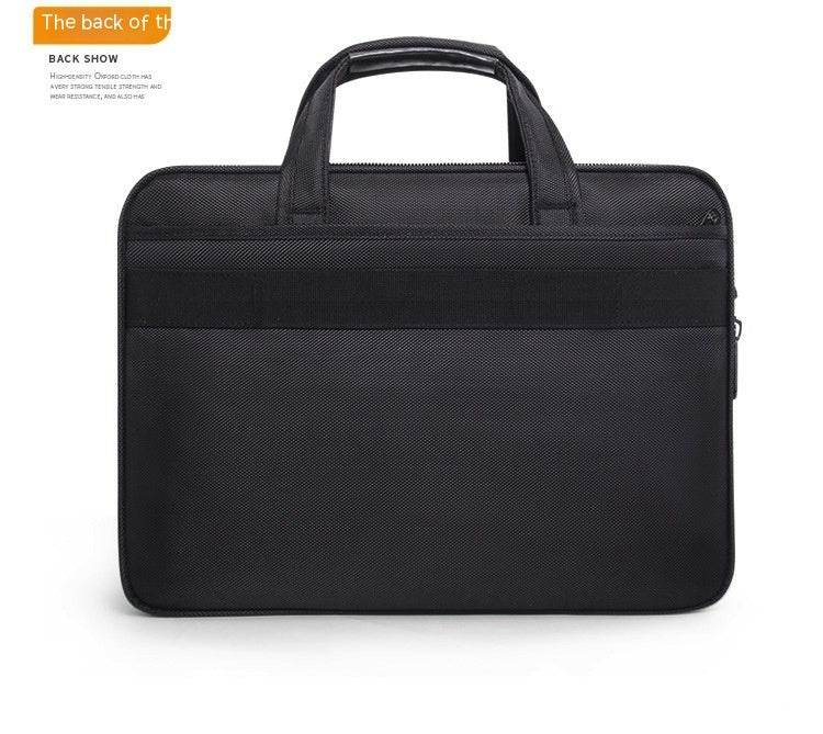 Men's Waterproof Oxford Briefcase - Large Capacity for Professionals 2025 - Buy Center