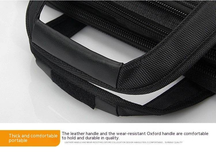 Men's Waterproof Oxford Briefcase - Large Capacity for Professionals 2025 - Buy Center