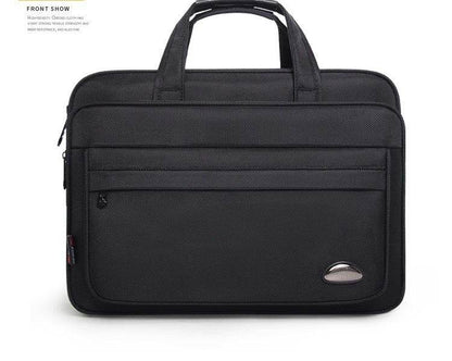Men's Waterproof Oxford Briefcase - Large Capacity for Professionals 2025 - Buy Center