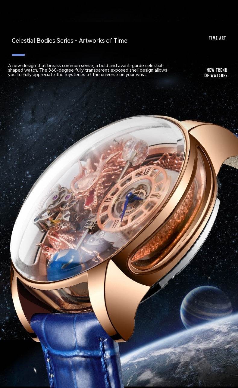Men's Quartz Tourbillon Watch - Waterproof with Sapphire Glass 2025 - Buy Center