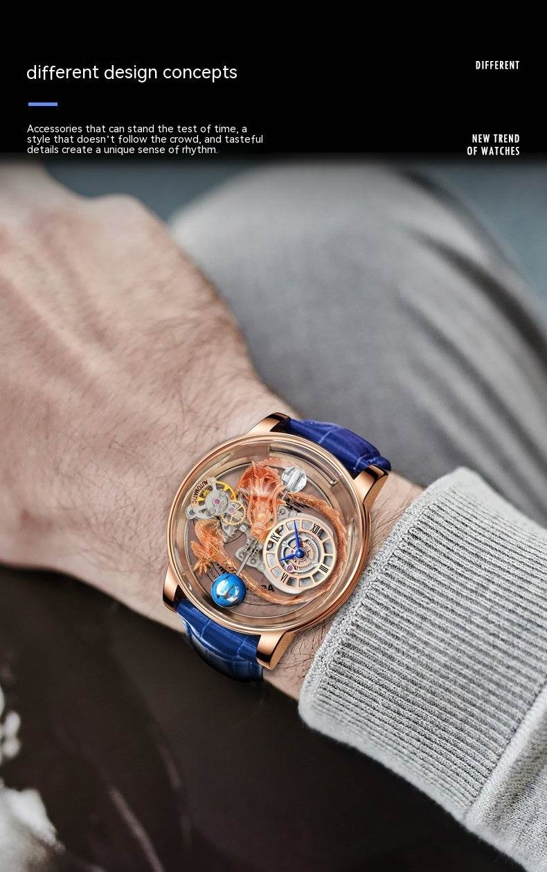 Men's Quartz Tourbillon Watch - Waterproof with Sapphire Glass 2025 - Buy Center