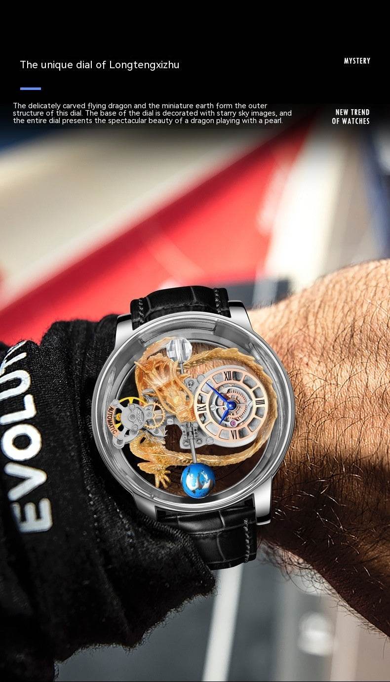 Men's Quartz Tourbillon Watch - Waterproof with Sapphire Glass 2025 - Buy Center