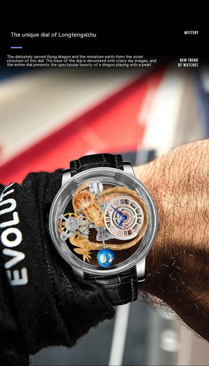 Men's Quartz Tourbillon Watch - Waterproof with Sapphire Glass 2025 - Buy Center