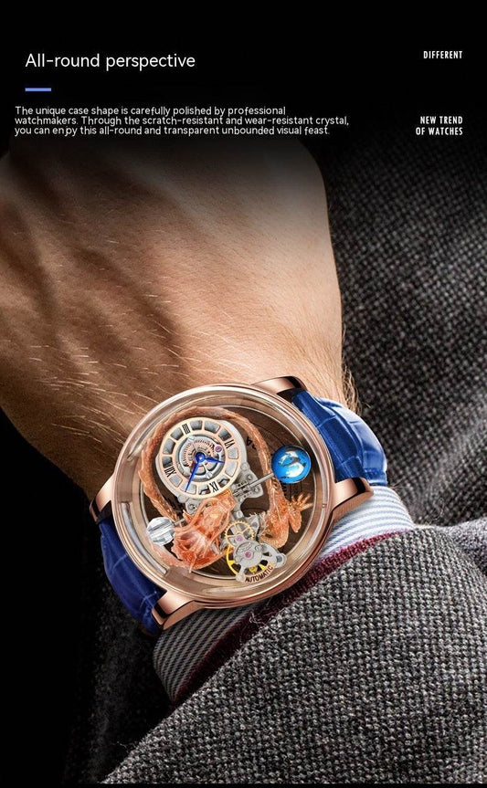 Men's Quartz Tourbillon Watch - Waterproof with Sapphire Glass 2025 - Buy Center