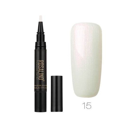 5ml Solid Color Nail Art Pen - Easy Application in 58 Vibrant Shades - Buy Center