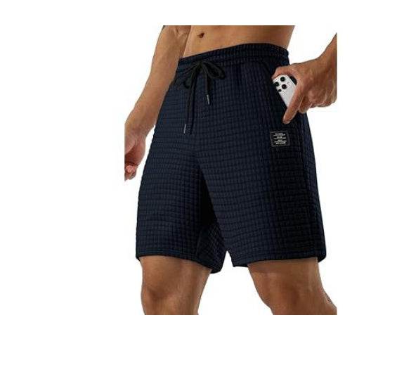 Waffle Sports Shorts - Stylish Micro-Elastic Fabric for Ultimate Comfort - Buy Center