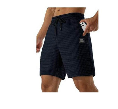 Waffle Sports Shorts - Stylish Micro-Elastic Fabric for Ultimate Comfort - Buy Center