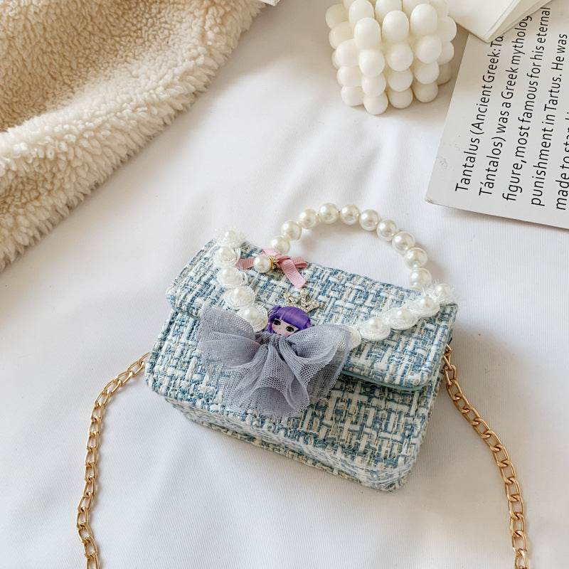 Girl's Pearl Handbag - Waterproof, Anti-Theft, Trendy Korean Design - Buy Center