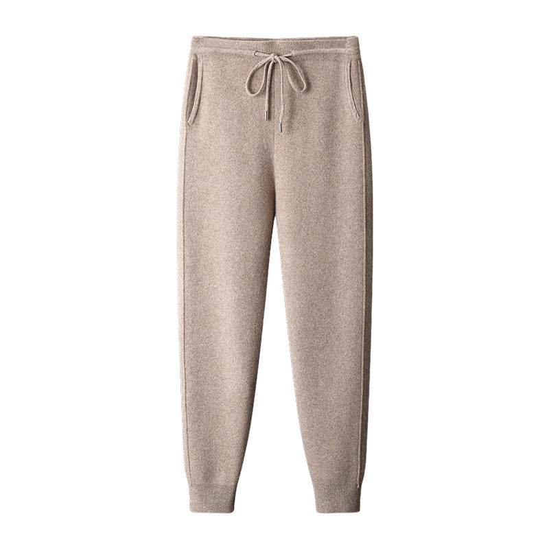 Men's High Waist Wool Harem Pants - Casual Style & Lock Foot Fit - Buy Center