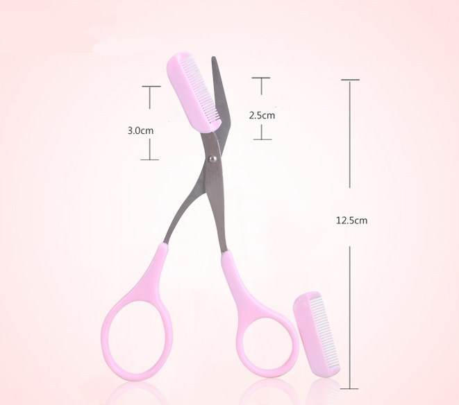 Beauty Tools Eyebrow Scissors & Comb - Precision Grooming Set 2025 - Buy Center