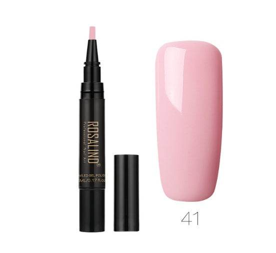 5ml Solid Color Nail Art Pen - Easy Application in 58 Vibrant Shades - Buy Center