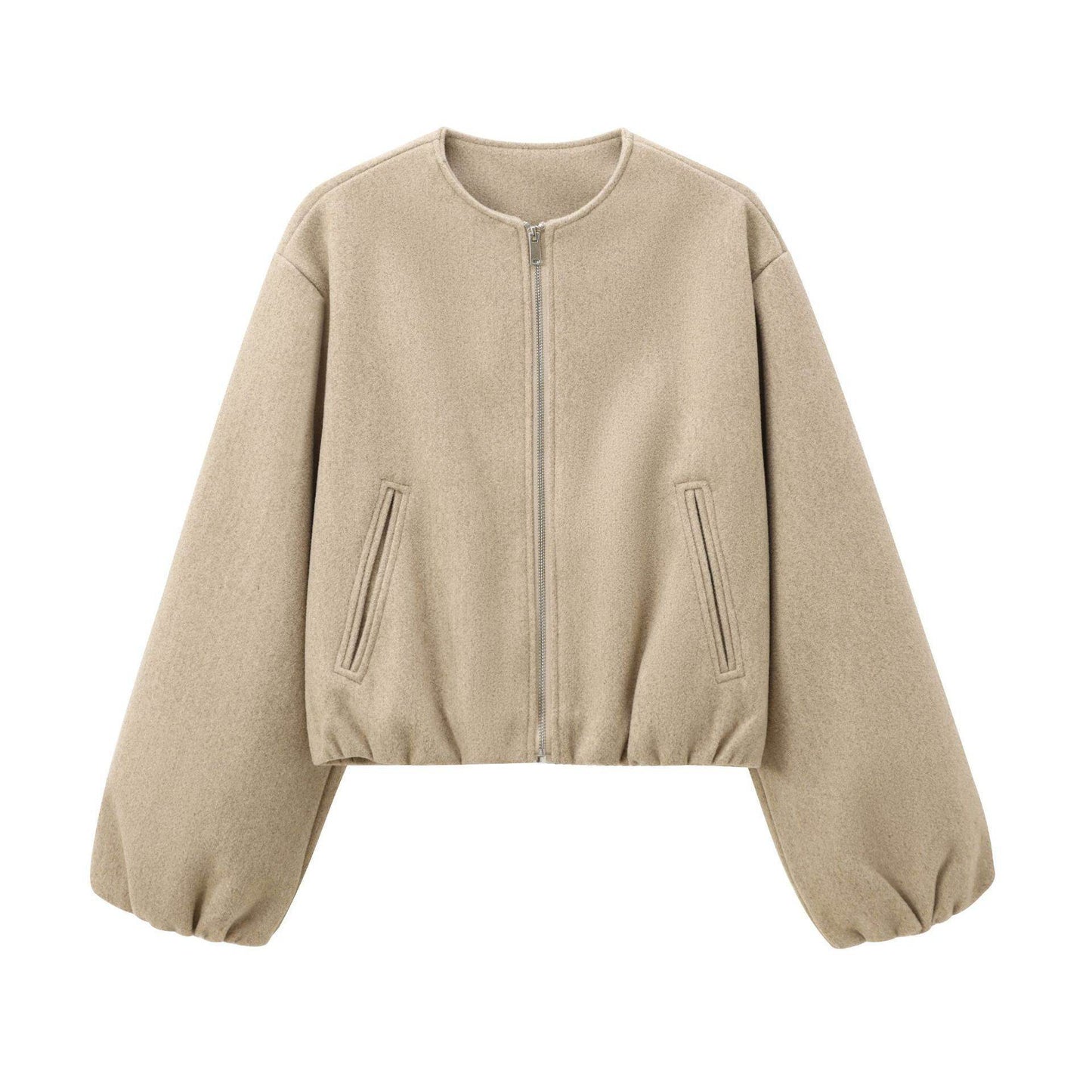 Buycenter European & American Fashion Bomber Jacket - Soft Polyester Coat - Buy Center