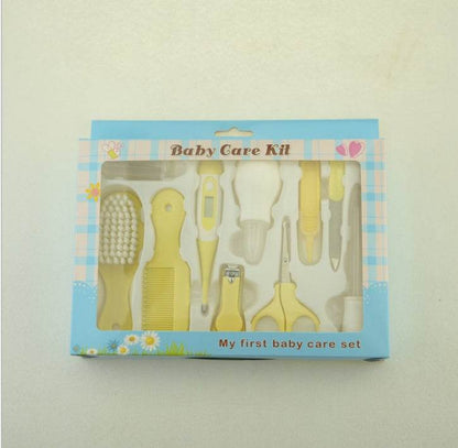 10-Piece Baby Care Set - Thermometer, Grooming Tools for New Parents - Buy Center