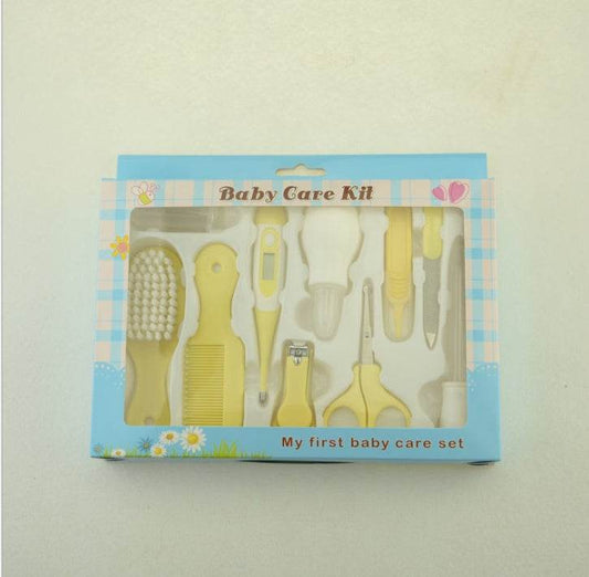 10-Piece Baby Care Set - Thermometer, Grooming Tools for New Parents - Buy Center
