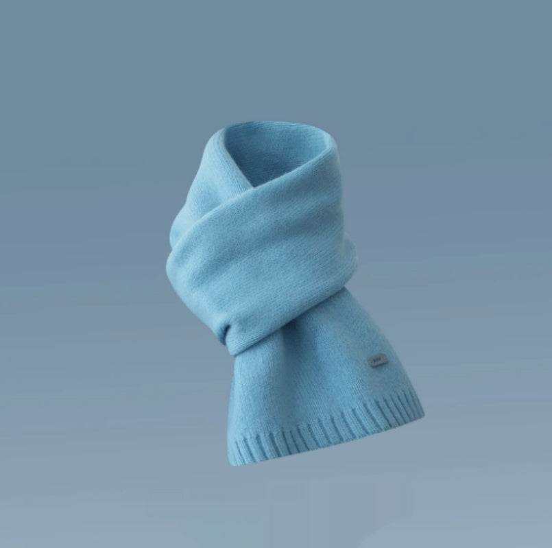 Women's Thick Warm Winter Shawl - Cozy Wool Wrap with Tassel Details - Buy Center