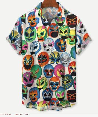 Casual 3D Hawaiian Shirt for Men - Vibrant Summer Floral Prints - Buy Center
