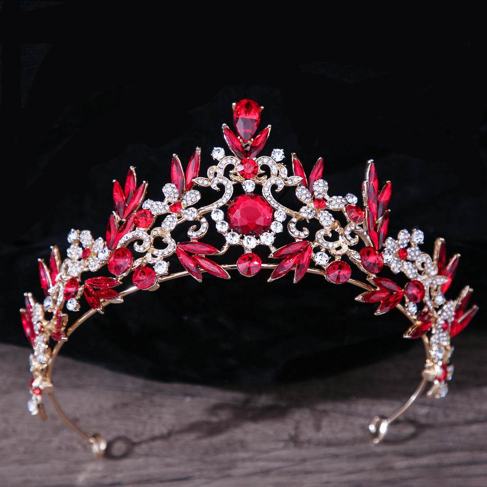Bridal Headdress Rhinestone Crown - Elegant Hair Jewelry for Mitzvahs - Buy Center