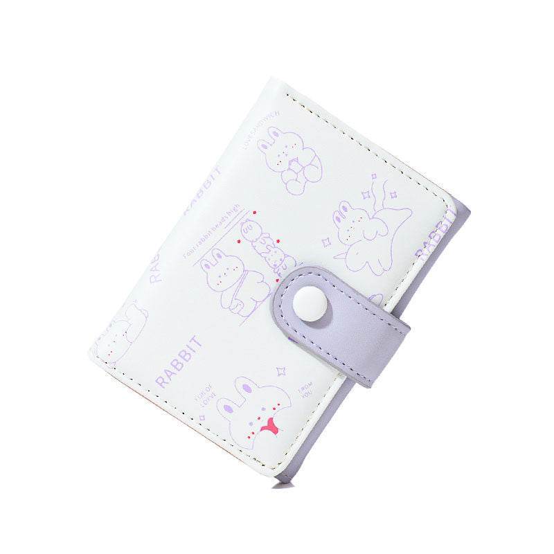 Cute Cartoon Girl's Wallet - Fresh Animal Design, Stylish & Compact - Buy Center