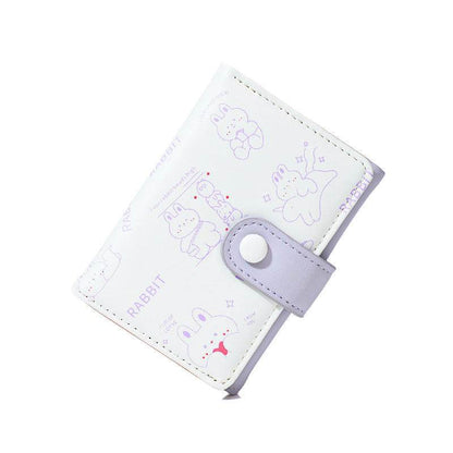 Cute Cartoon Girl's Wallet - Fresh Animal Design, Stylish & Compact - Buy Center