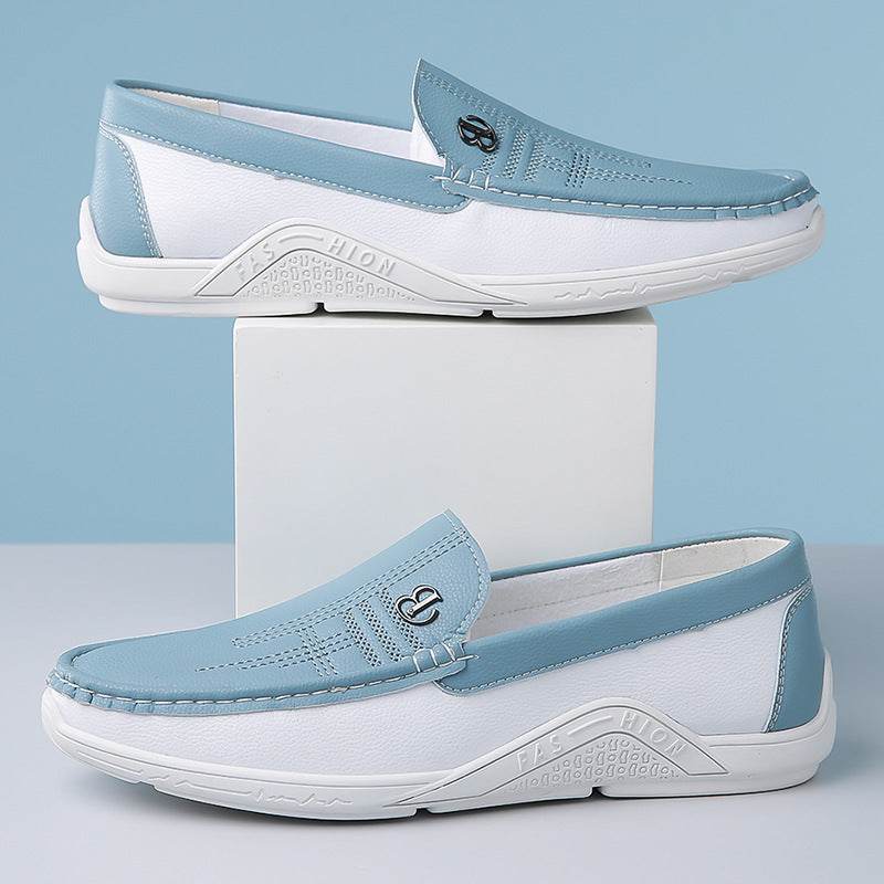 Stylish Men's Casual Leather Shoes - Premium Comfort for Every Occasion - Buy Center
