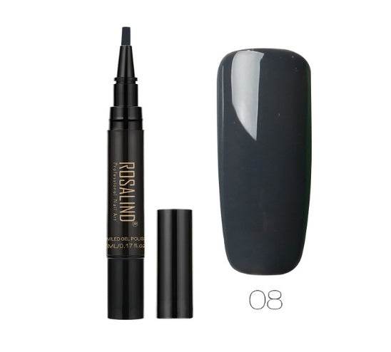 5ml Solid Color Nail Art Pen - Easy Application in 58 Vibrant Shades - Buy Center