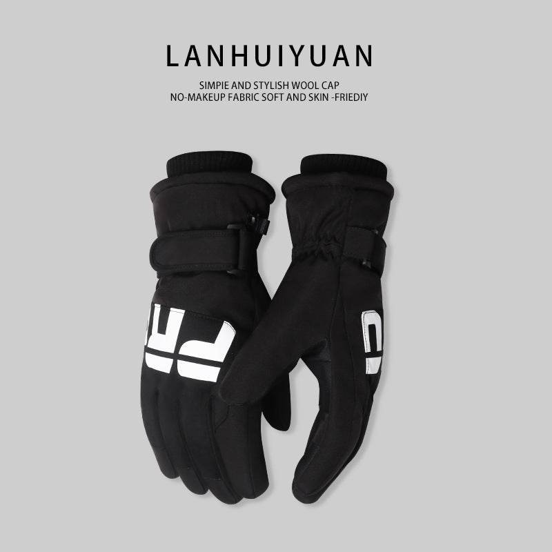 Women's Waterproof Touchscreen Gloves - Fleece Lined & Non-Slip for Winter - Buy Center