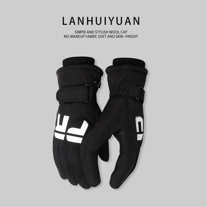 Women's Waterproof Touchscreen Gloves - Fleece Lined & Non-Slip for Winter - Buy Center