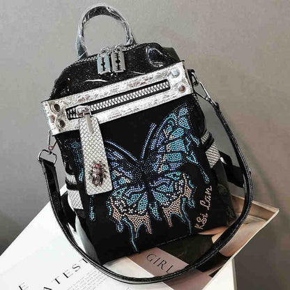 Delicate Rhinestone Butterfly Shoulder Bag - Premium Stylish Evening Accessory - Buy Center