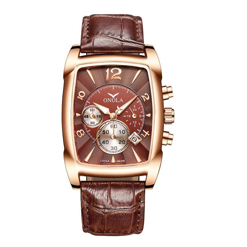 Buycenter Business Casual Men's Quartz Watch - Water Resistant, Fashionable Design - Buy Center