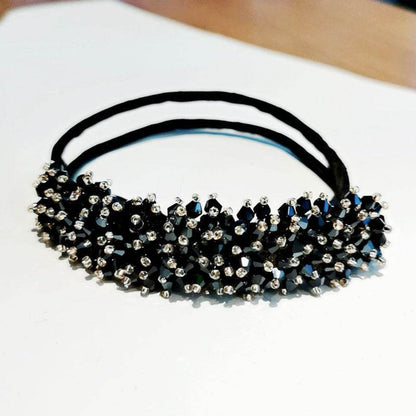 Korean Flower Bud Crystal Hairpin - Elegant Headgear for Stunning Braids - Buy Center