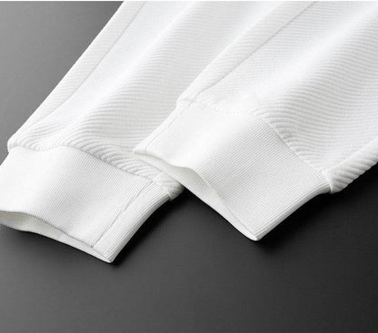Twill Stretch White Harem Pants for Men - Stylish 2XL-4XL Fashion - Buy Center