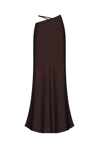 Elegant Solid Color Bodycon Maxi Skirt - Trendy & Chic for 2025 - Buy Center