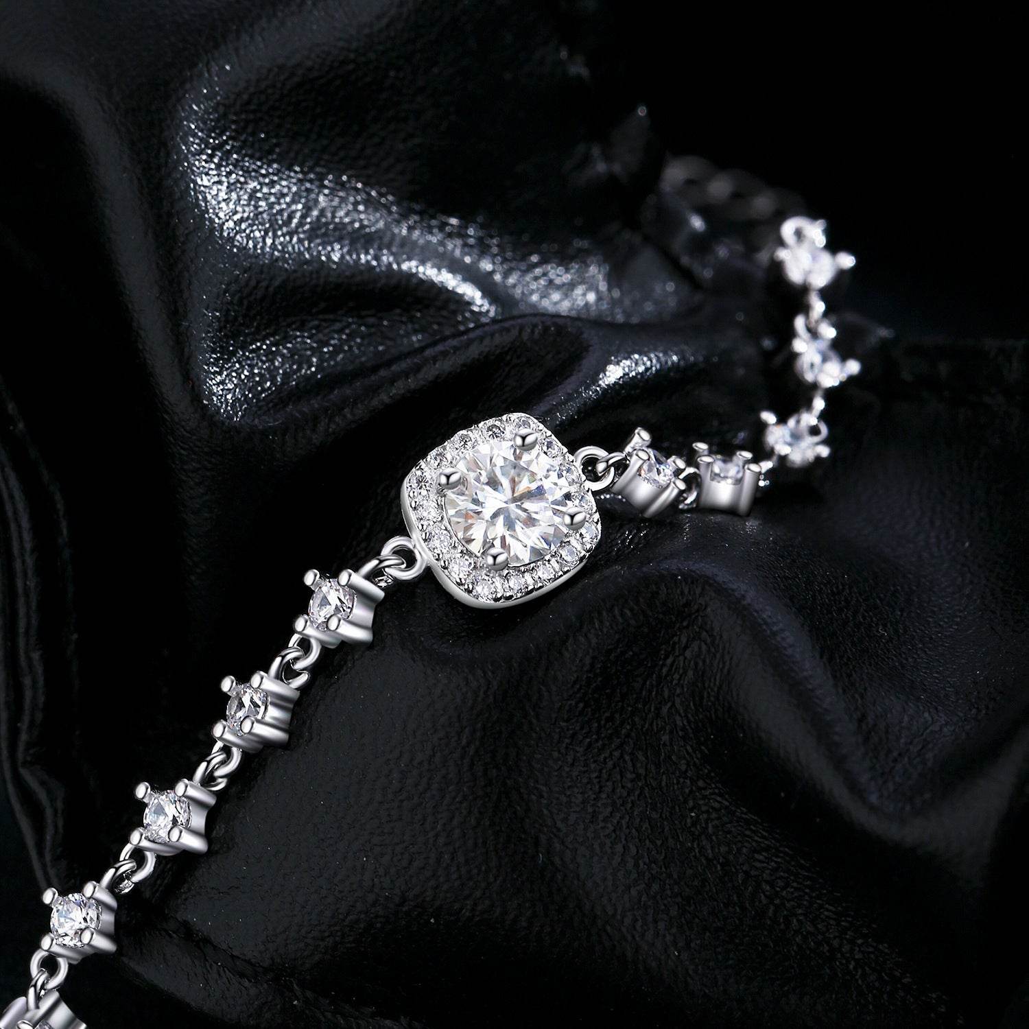Stylish Geometry Bracelet for Women - Premium 925 Silver Fashion Jewelry - Buy Center