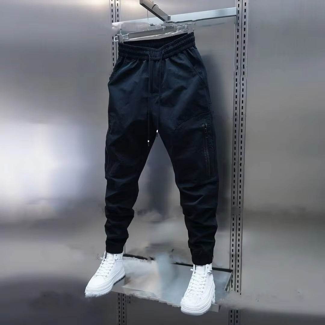Casual Men's Ankle Banded Pants - Stylish and Comfortable Fit for Any Occasion - Buy Center