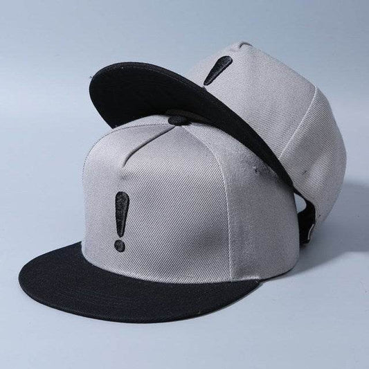Buycenter Exclamation Mark Embroidered Baseball Cap - Adjustable Cotton Style - Buy Center