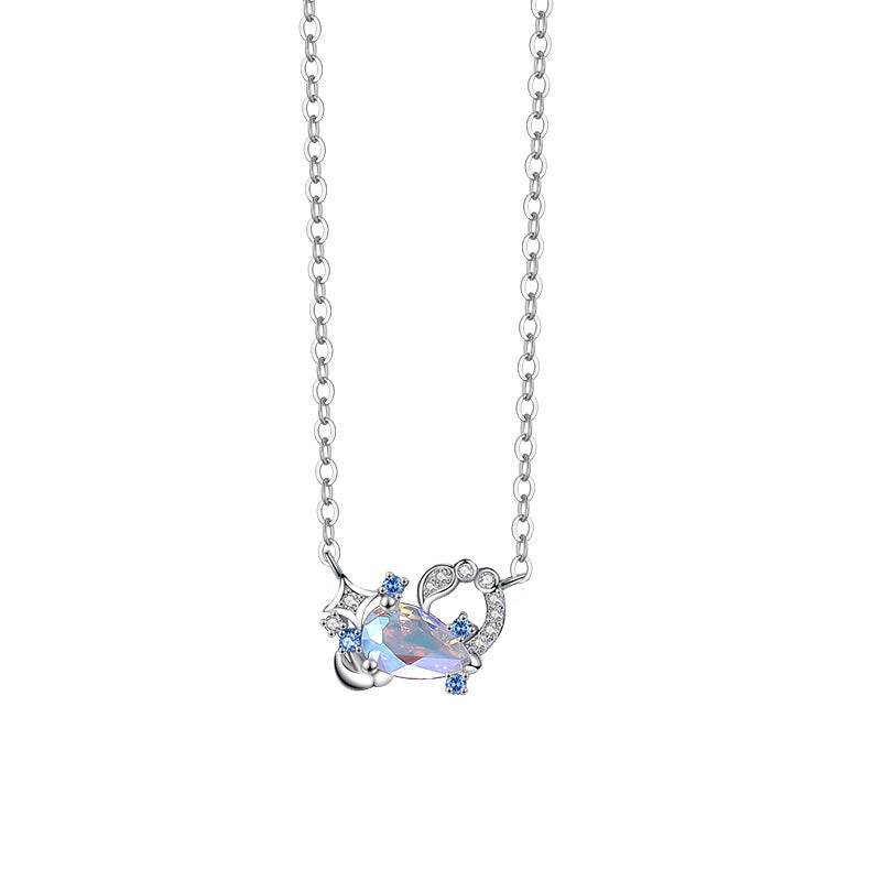 Buy Center Twelve Constellations Necklace - Women's Silver Zodiac Pendant - Buy Center