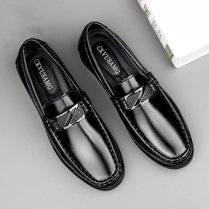 Genuine Cowhide Formal Shoes for Men - Stylish Height Increasing Insole - Buy Center