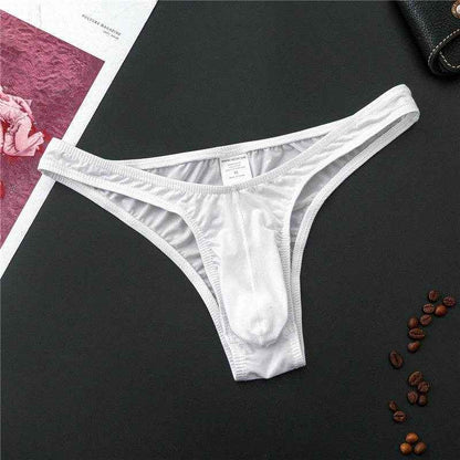 Men's Bullet Separation Briefs - Trendy T-back Design, Breathable Comfort