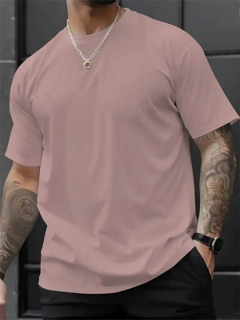 3D Printed Loose T-Shirt - Short Sleeve Round Neck in Various Colors - Buy Center