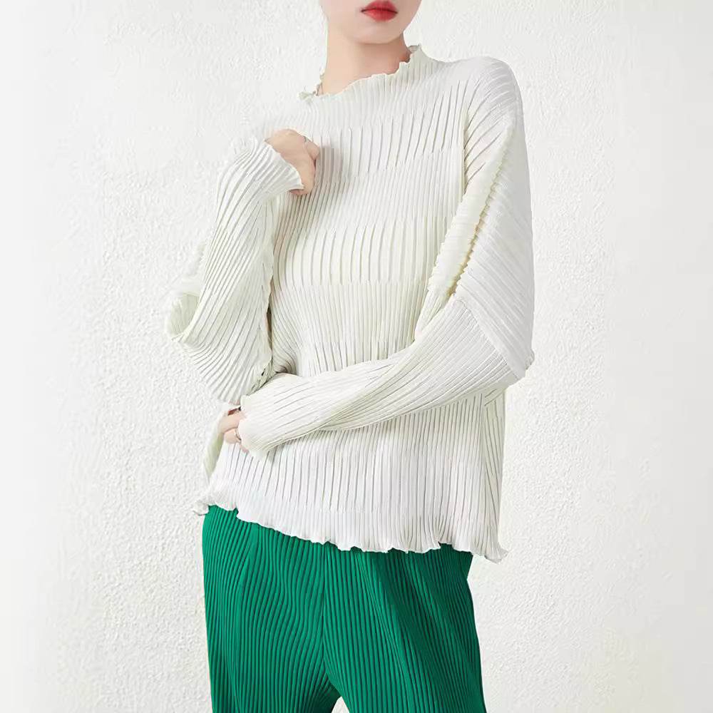 Early Autumn Plus Size Loose Long Sleeve Top - Stylish & Comfortable - Buy Center